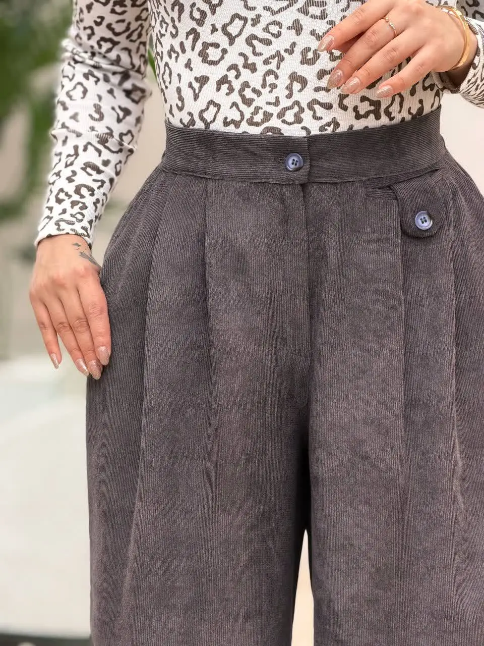 3777-شلوار بگ کبریتی راسا